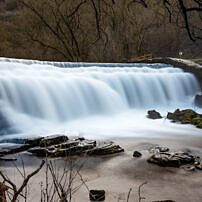 Monsal Dale Trail Waterfall