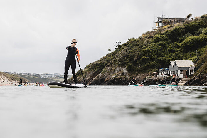 Stand Up Paddleboarding Newquay, Cornwall