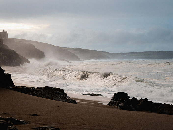 Porthleven Storms Cornwall