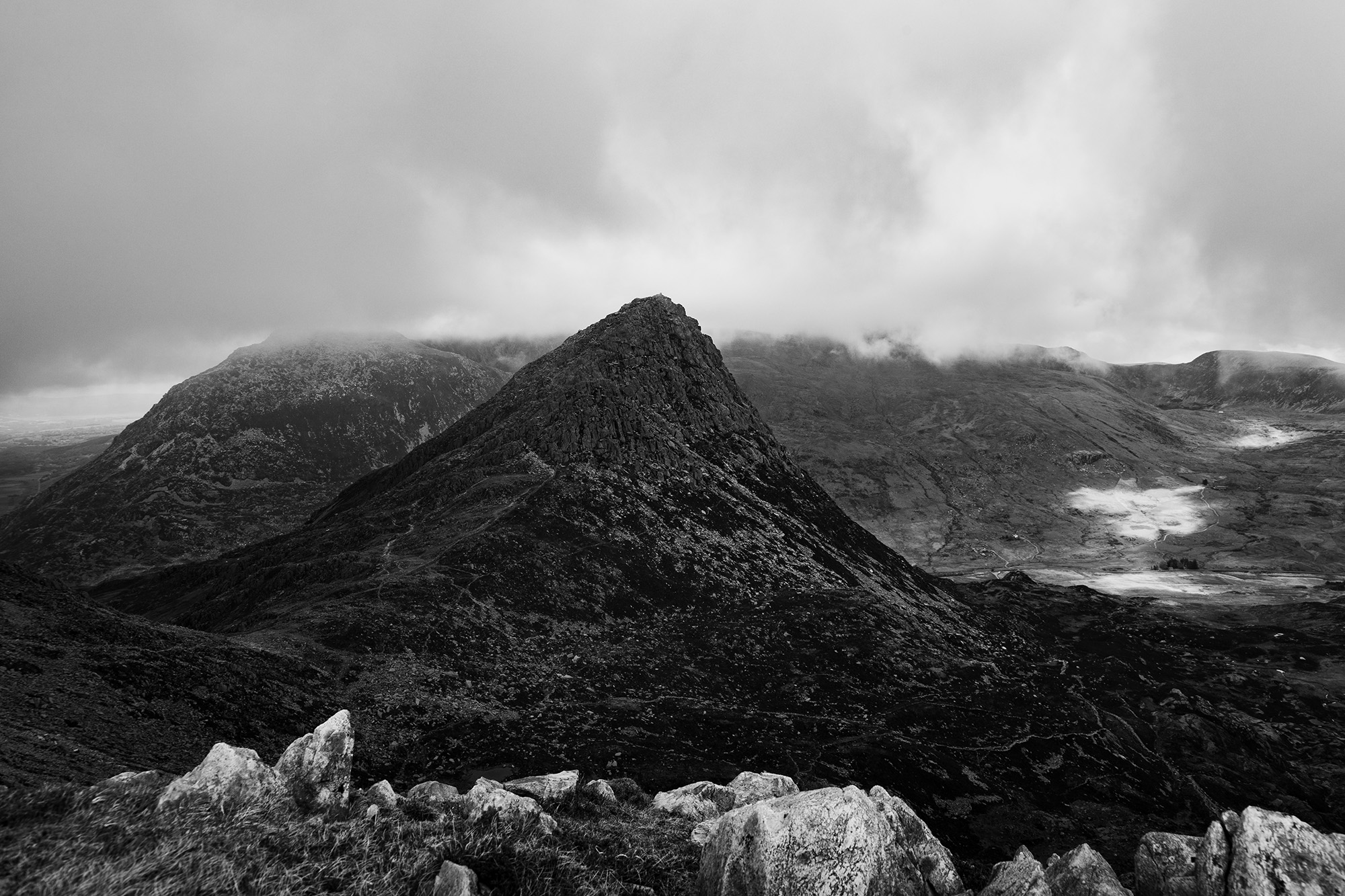 Monochrome Snowdonia Landscapes